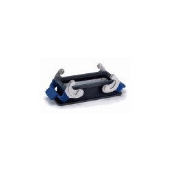 Embase encastrée 16B, Aluminium moulé sous pression, IP67, Sortie basse